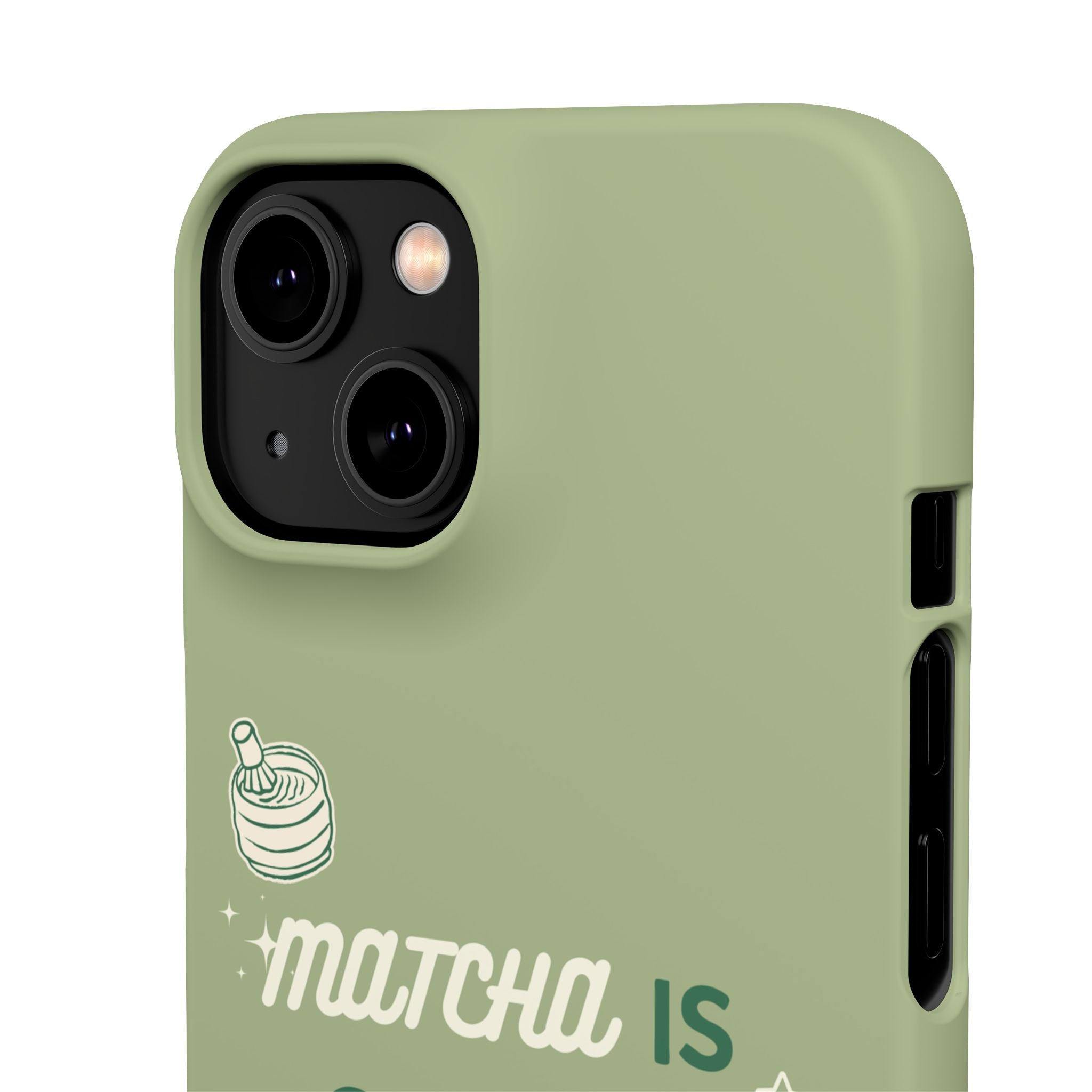 Matcha is Cheaper than Therapy | Iphone Case