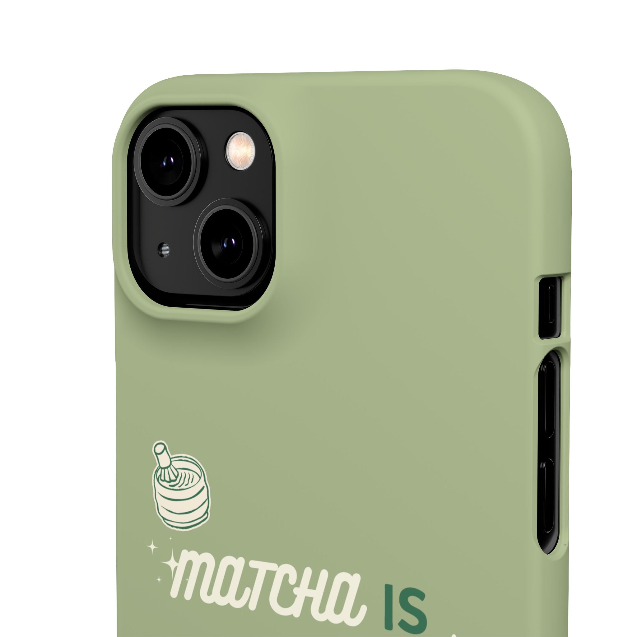 Matcha is Cheaper than Therapy | Iphone Case