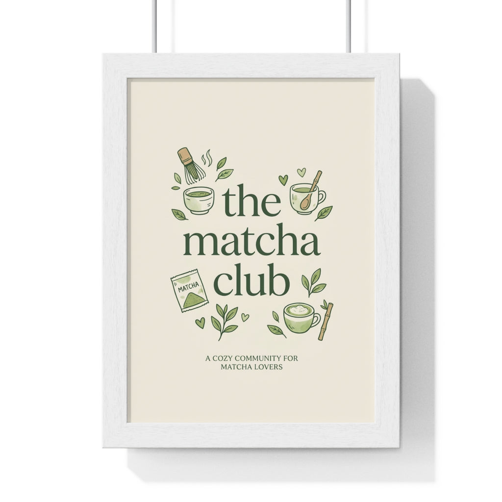 Matcha Club Poster