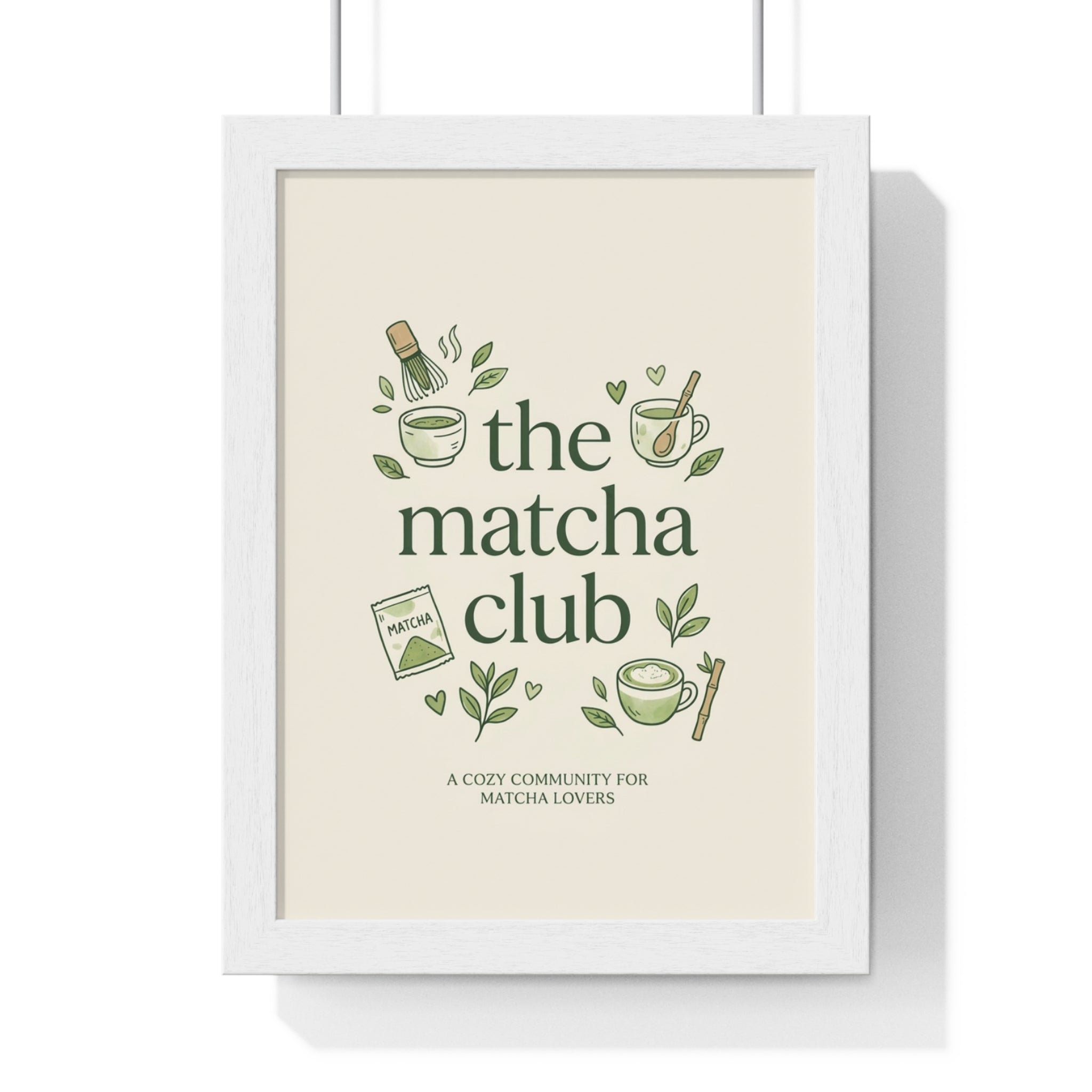 Matcha Club Poster