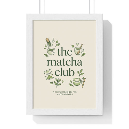 Matcha Club Poster