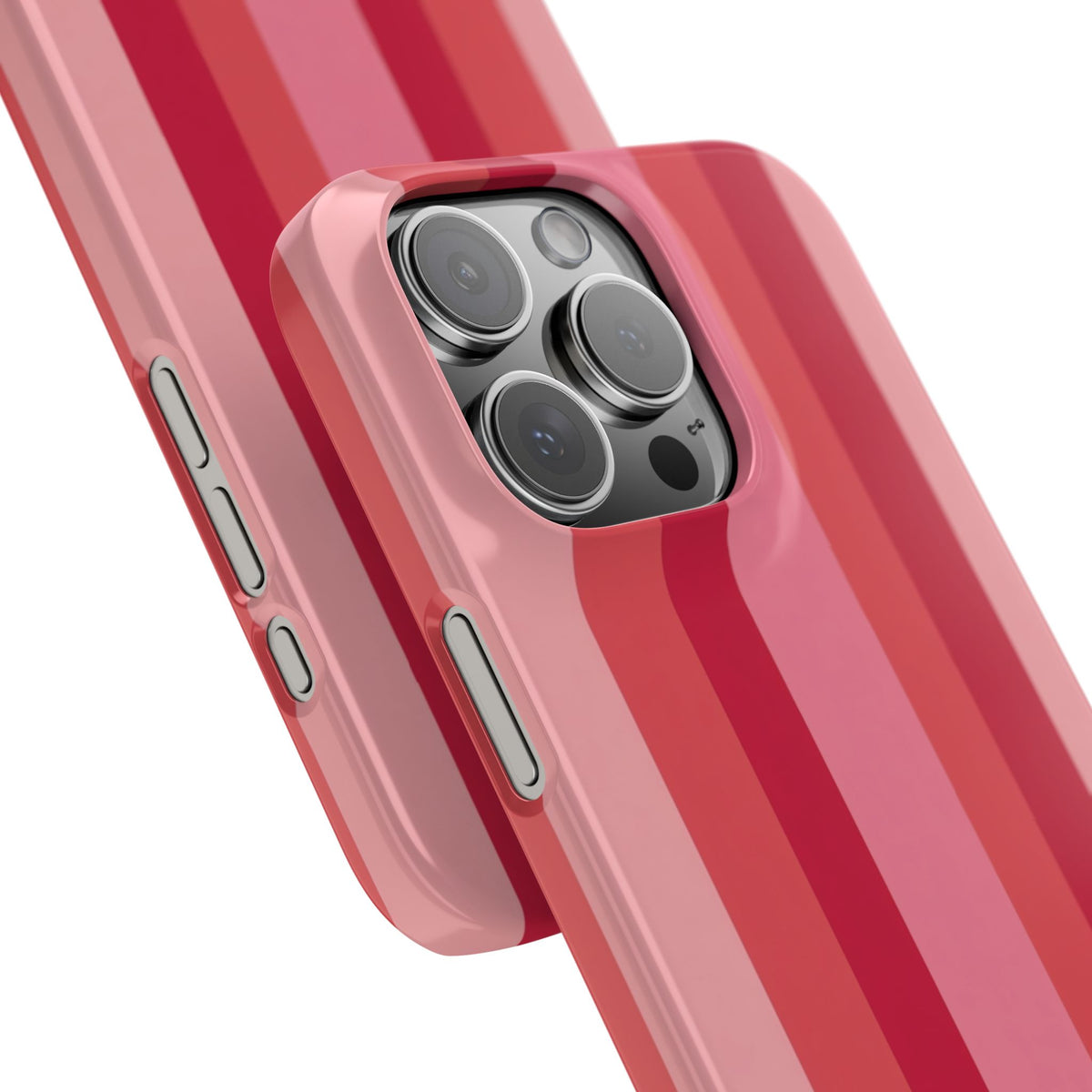 Pink Striped Phone Case