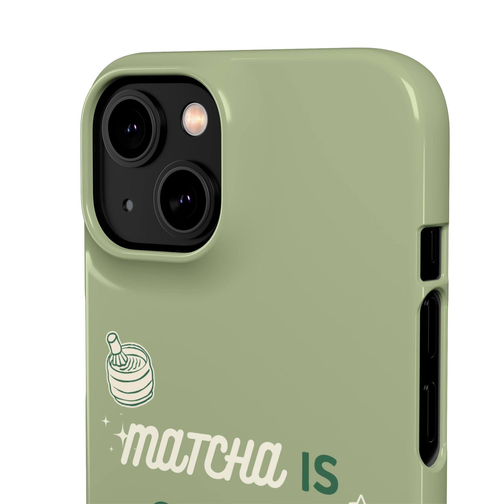 Matcha is Cheaper than Therapy | Iphone Case
