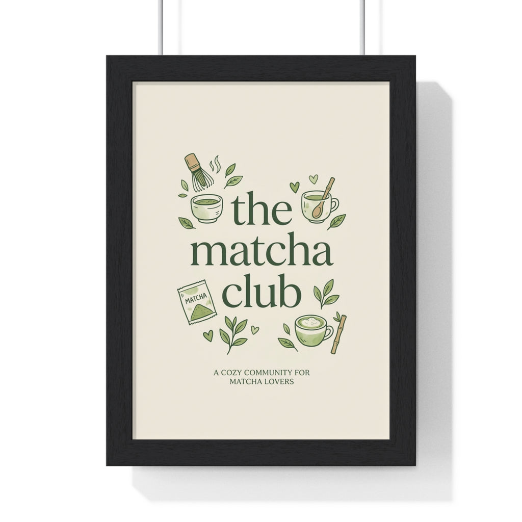 Matcha Club Poster