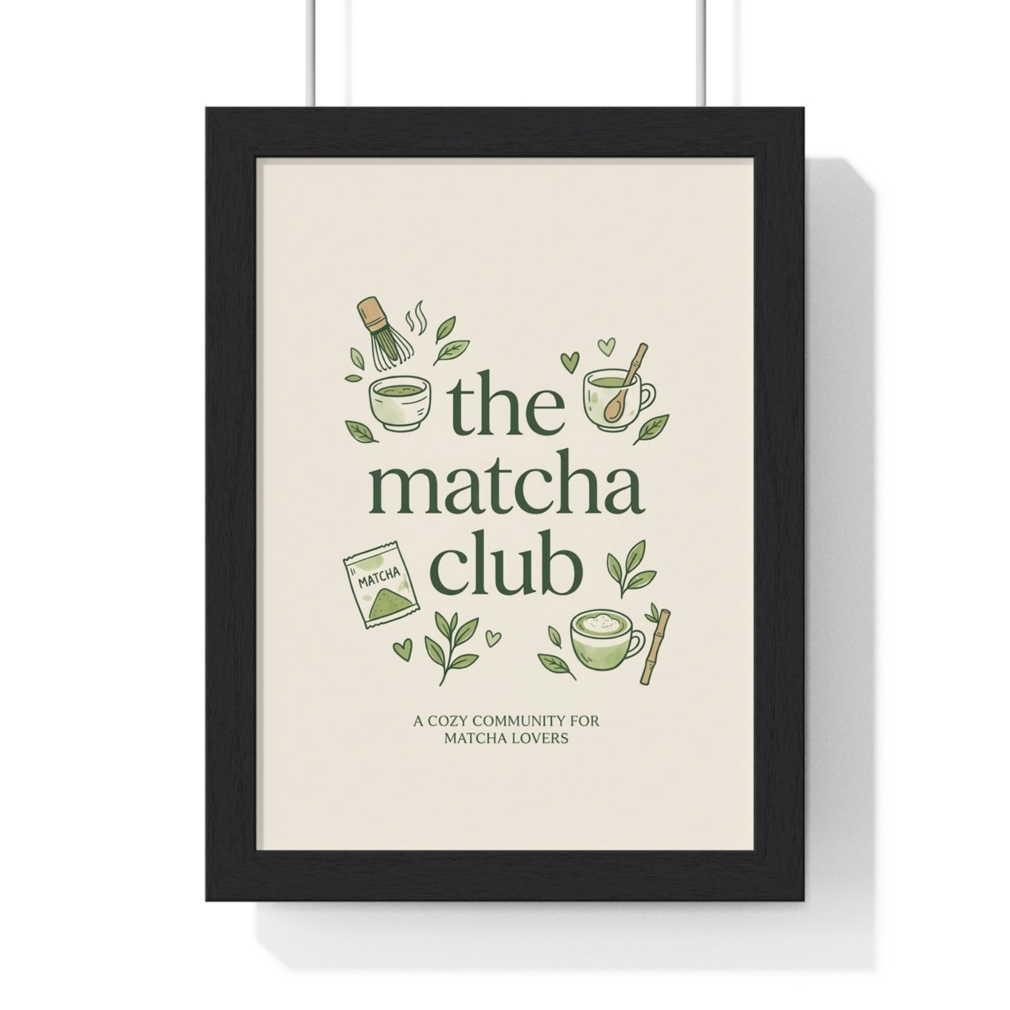 Matcha Club Poster